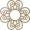 Ekena Millwork Cohen Wood Fretwork Pierced Ceiling Medallion, Birch, 40"OD x 13 5/8"ID x 1/4"T CMWP40X40X0250COBI - alternate 3